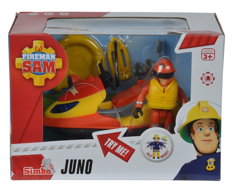 - Strażak Sam skuter ratowniczy juno z figurką, zabawka dla dzieci, Simba