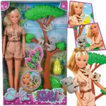 Lalka Steffi Love, na ratunek koali, zabawka dla dzieci SIMBA