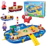 Waterplay holiday Świnka Peppa tor wodny piaskownica wodna, zabawka dla dzieci, Big