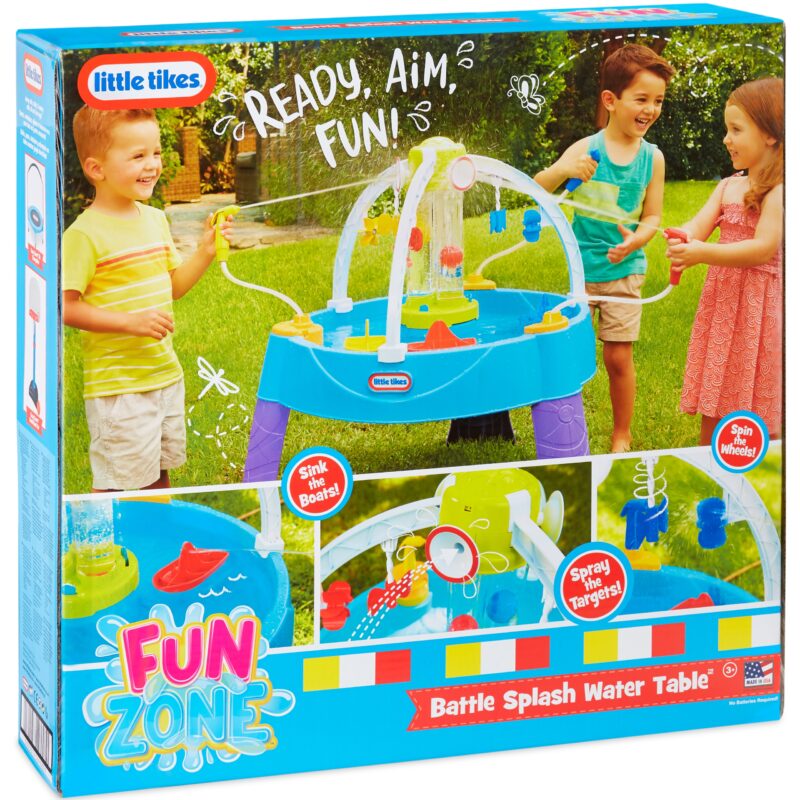 Stół wodny bitwa na wodę - fun zone battle splash, zabawka dla dzieci, Little Tikes