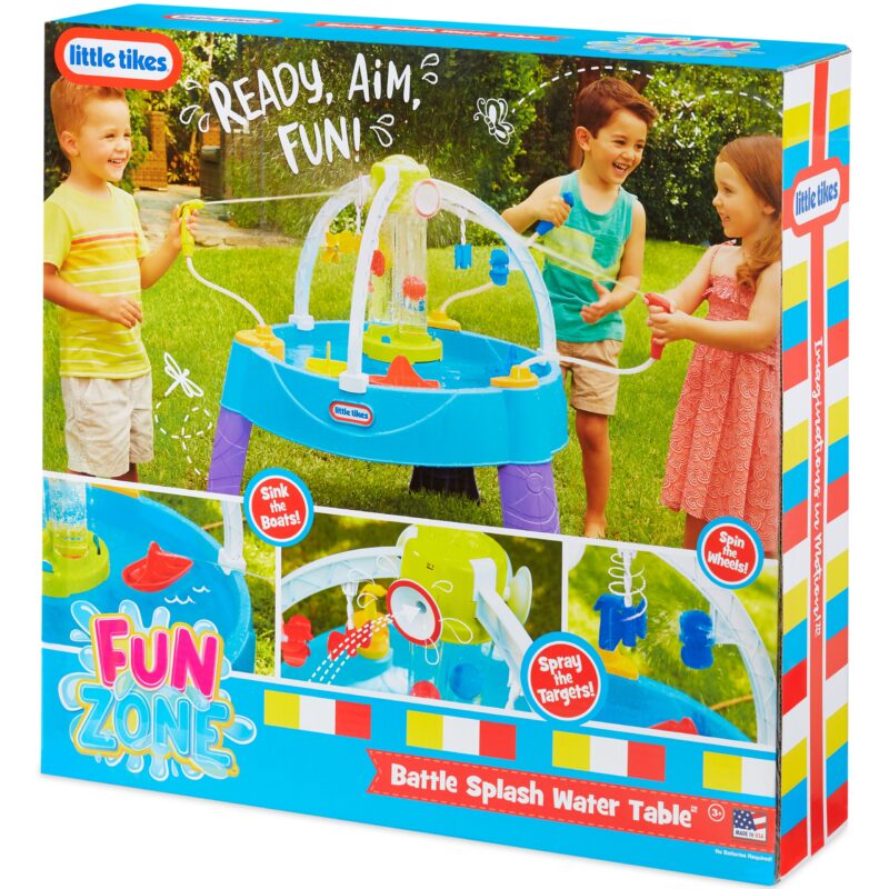 Stół wodny bitwa na wodę - fun zone battle splash, zabawka dla dzieci, Little Tikes