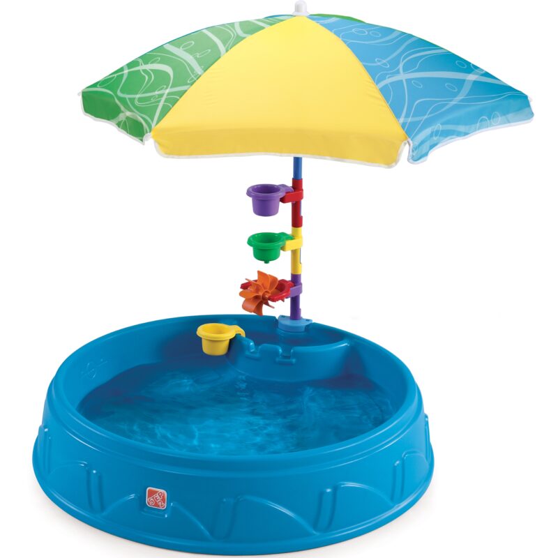 Basen z parasolem 2w1 piaskownica dla dzieci, zabawka dla dzieci, Step2