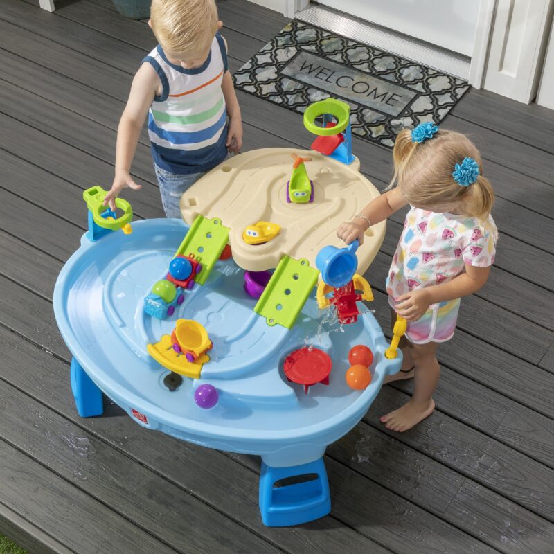 Plac budowy stół wodny z akcesoriami, zabawka dla dzieci, Step2