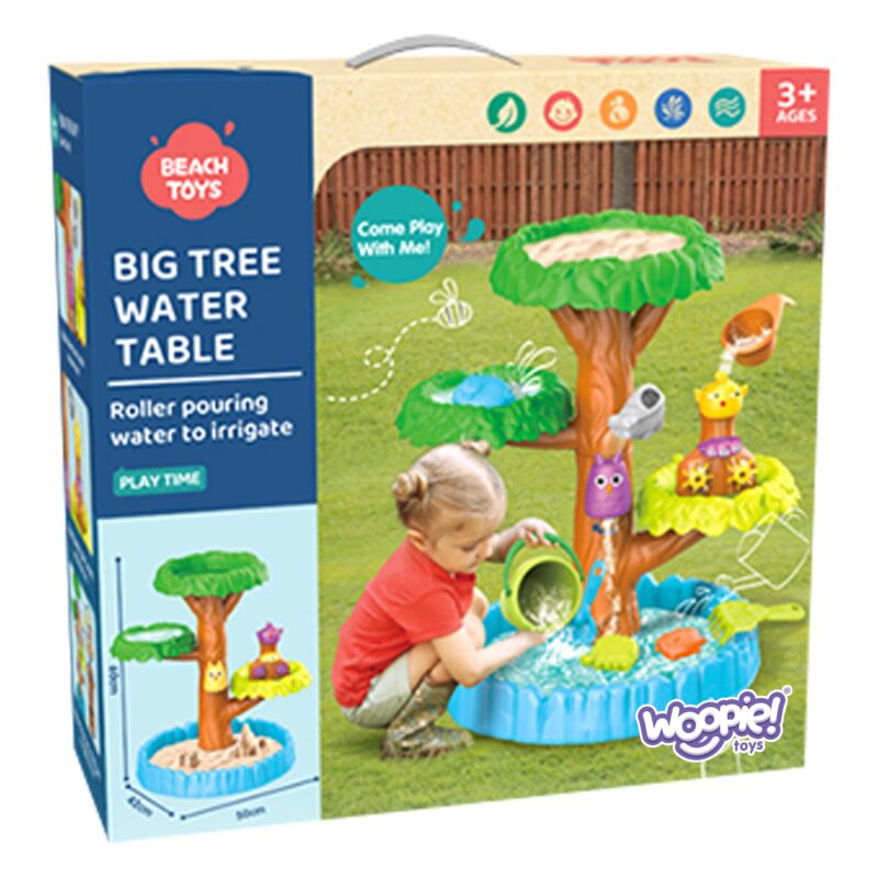 Stolik wodny wesołe drzewko + akc., zabawka dla dzieci, Woopie