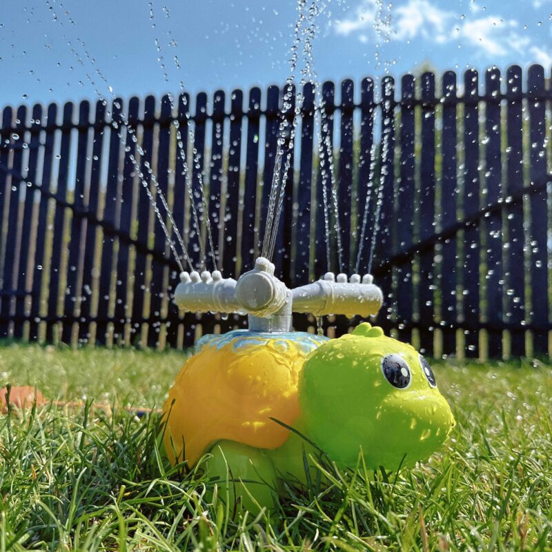 Zraszacz ogrodowy fontanna żółwik, zabawka dla dzieci, Woopie
