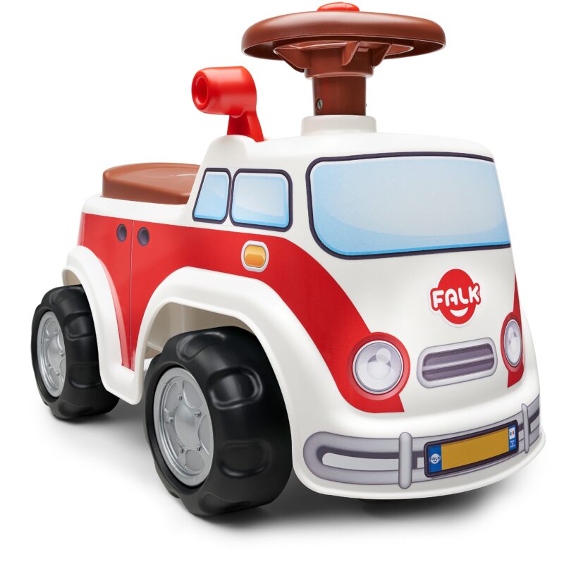 Jeździk samochód vintage minivan z klaksonem od 1 roku, zabawka dla dzieci, FALK