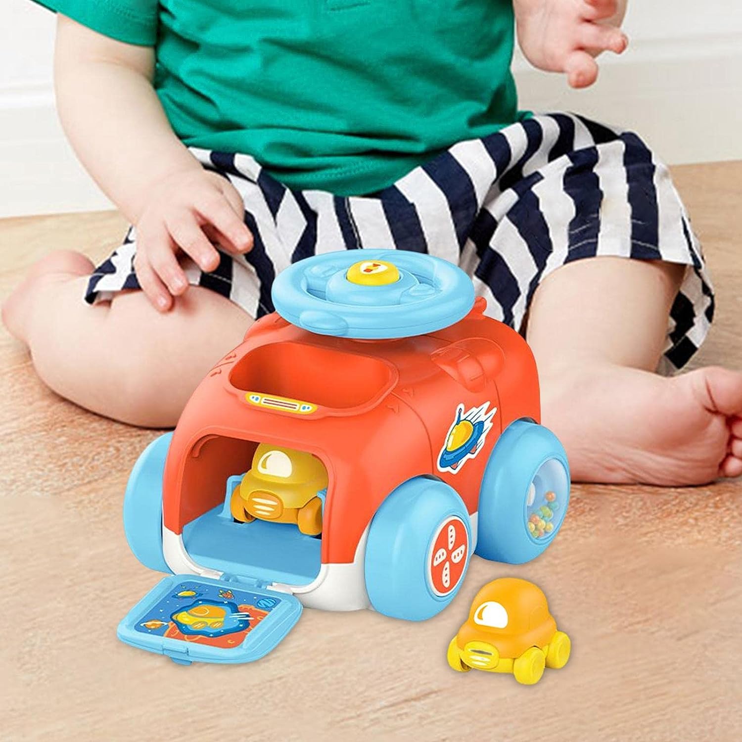 Baby wyrzutnia samochodów auto katapulta zestaw, zabawka dla dzieci, Woopie