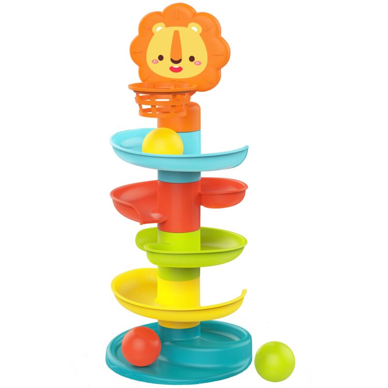 Baby tor zjeżdzalnia kulek wieża z piłeczkami kulodrom, zabawka dla dzieci, Woopie