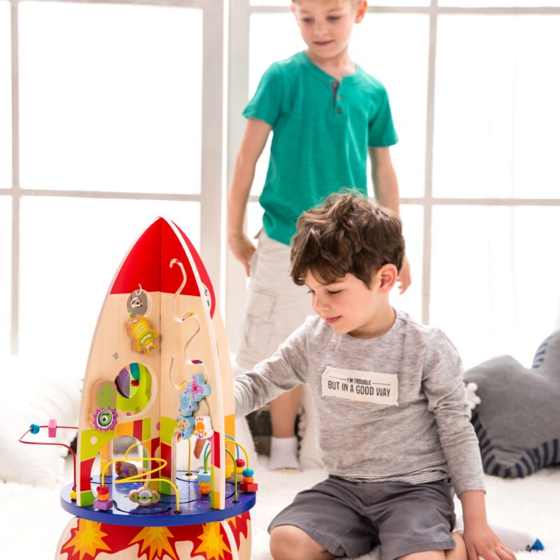 Wielozadaniowa edukacyjna rakieta, zabawka dla dzieci, Classic World