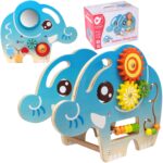 Wielozadaniowy słoń labirynt koralik, zabawka dla dzieci, Classic World