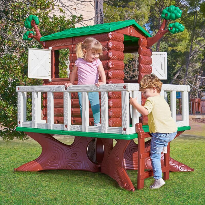 Domek na drzewie ogrodowy dla dzieci house on the tree, zabawka dla dzieci, Feber