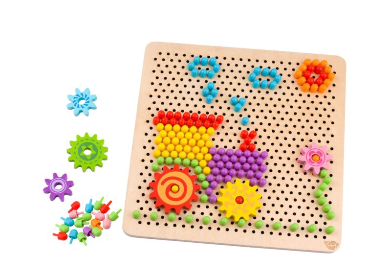 Mozaika, układanka z pinezkami, Montessori, zabawka dla dzieci TOOKY TOY