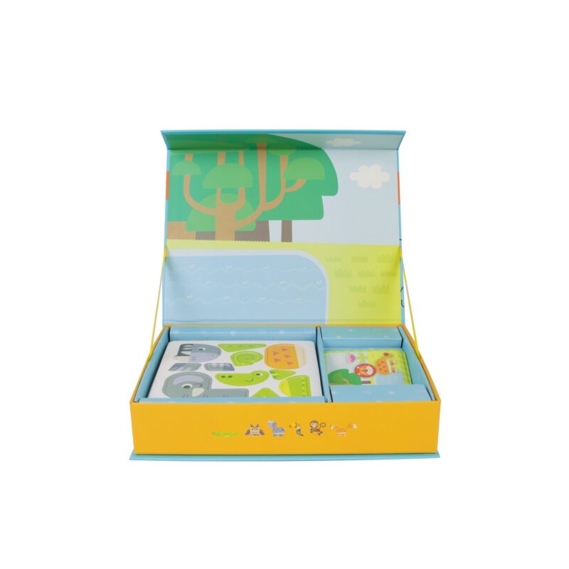 Układanka magnetyczna zwierzęta tablica klocki puzzle pamięć 60 el., zabawka dla dzieci, Classic World