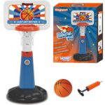 Zestaw koszykówka regulacja 99 - 125 cm + piłka + pompka, zabawka dla dzieci, Woopie