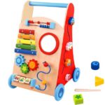Wielofunkcyjny chodzik pchacz panel edukacyjny dla dzieci, zabawka dla dzieci, Tooky Toy