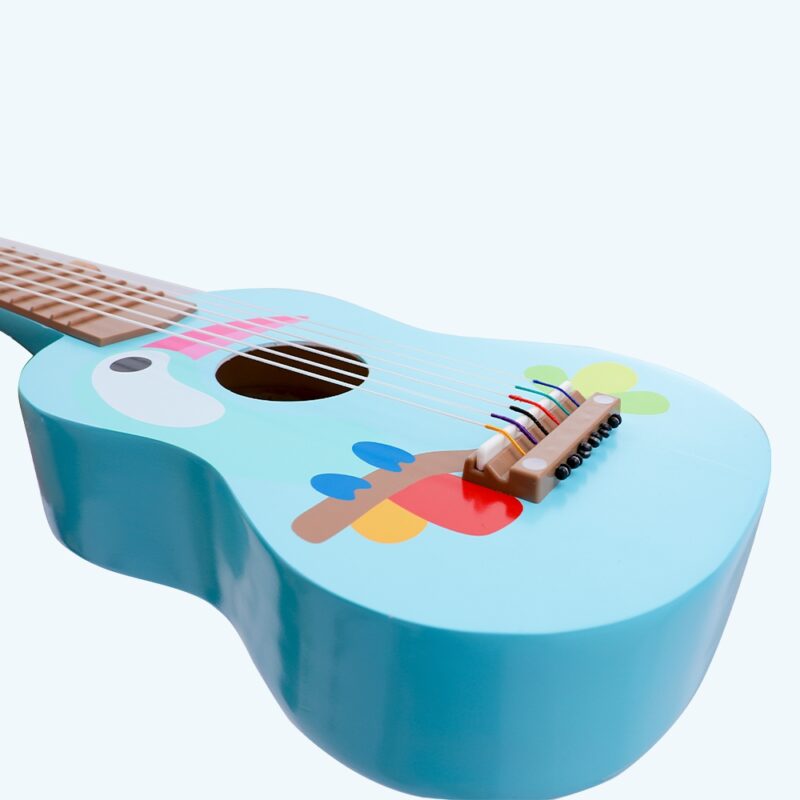 Drewniana gitara dla dzieci toucan, zabawka dla dzieci, Classic World
