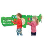 Tablica sensoryczna manipulacyjna edukacyjna krokodyl Montessori, zabawka dla dzieci, Viga