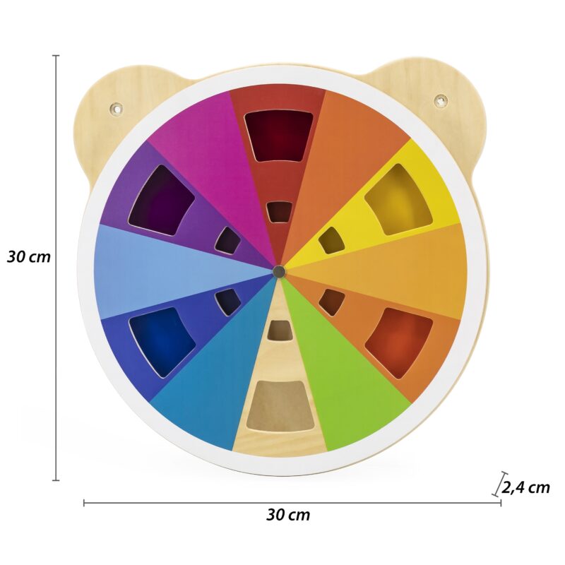 Drewniana tablica mieszanie kolorów certyfikat FSC, zabawka dla dzieci, Viga