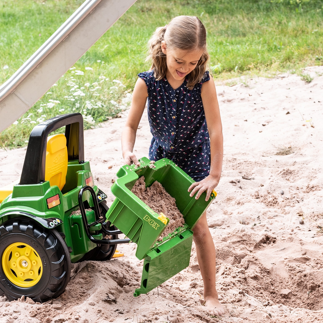 Pojemnik rolly box John Deere do traktora, zabawka dla dzieci, Rolly Toys