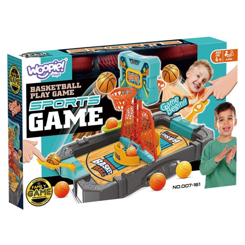 Gra mini stół do koszykówki 4+, zabawka dla dzieci, Woopie