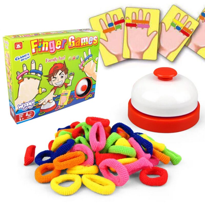 Gra zręcznościowa kolorowe gumki, zabawka dla dzieci, Woopie