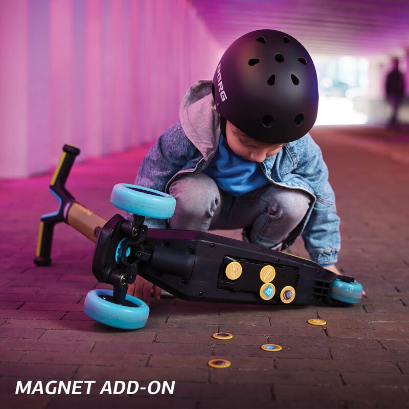 Hulajnoga dziecięca trzykołowa nexo magnes gra 2+, zabawka dla dzieci, Berg