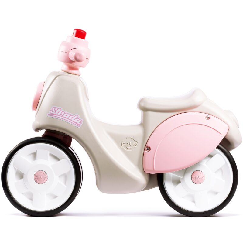Jeździk scooter strada retro dla dziewczynki ciche opony od 1 roku, zabawka dla dzieci, FALK