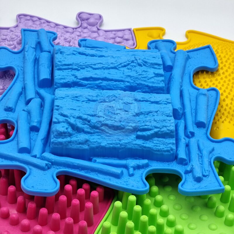 Mata sensoryczna ortopedyczna puzzle 5 el., zabawka dla dzieci, Woopie